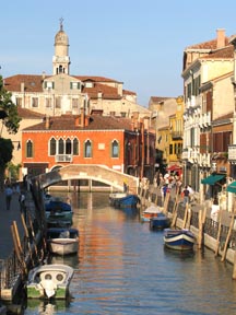 Venice canal life